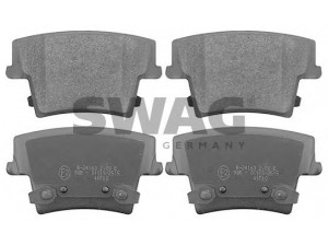 SWAG 72 11 6109 stabdžių trinkelių rinkinys, diskinis stabdys 
 Techninės priežiūros dalys -> Papildomas remontas
K05142566AB