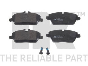 NK 221556 stabdžių trinkelių rinkinys, diskinis stabdys 
 Techninės priežiūros dalys -> Papildomas remontas
34116770499, 34116770510, 34116772892