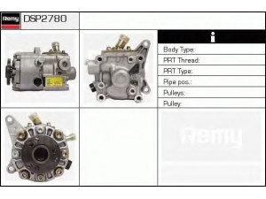 DELCO REMY DSP2780 hidraulinis siurblys, vairo sistema