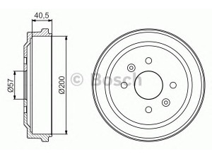 BOSCH 0 986 477 225 stabdžių būgnas 
 Stabdžių sistema -> Būgninis stabdys -> Stabdžių būgnas
96 470 999, 96 471 771