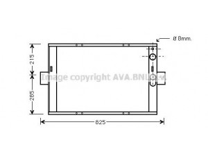 AVA QUALITY COOLING IV2062 radiatorius, variklio aušinimas 
 Aušinimo sistema -> Radiatorius/alyvos aušintuvas -> Radiatorius/dalys
1907918, 93809189, 93814567, 97210218
