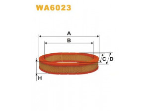 WIX FILTERS WA6023 oro filtras 
 Techninės priežiūros dalys -> Techninės priežiūros intervalai
7539376, 7541123, PC827, EL3532