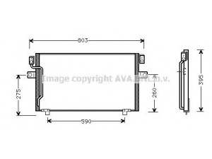 AVA QUALITY COOLING DN5186 kondensatorius, oro kondicionierius 
 Oro kondicionavimas -> Kondensatorius
921100L710