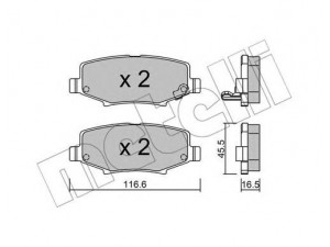 METELLI 22-0863-0 stabdžių trinkelių rinkinys, diskinis stabdys 
 Techninės priežiūros dalys -> Papildomas remontas
68003776AA, 68003776AA