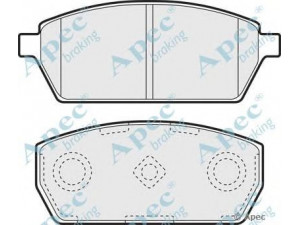 APEC braking PAD968 stabdžių trinkelių rinkinys, diskinis stabdys 
 Techninės priežiūros dalys -> Papildomas remontas
1A003323Z, 1V6N3328Z, 5520050FA0