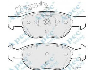 APEC braking PAD895 stabdžių trinkelių rinkinys, diskinis stabdys 
 Techninės priežiūros dalys -> Papildomas remontas
0009947776, 77362084, 9947118, 9947629