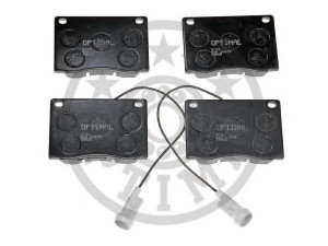 OPTIMAL 5130 stabdžių trinkelių rinkinys, diskinis stabdys 
 Techninės priežiūros dalys -> Papildomas remontas
GBP203, GBP90184, GBP203, JLM 9515