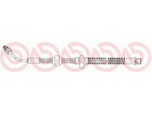 BREMBO T 61 059 stabdžių žarnelė 
 Stabdžių sistema -> Stabdžių žarnelės
4806K2, 4806E7, 4806K2, 24515105833