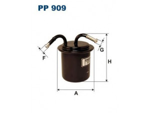 FILTRON PP909 kuro filtras 
 Techninės priežiūros dalys -> Papildomas remontas
42072AA010, 42072AA011, 42072PA010