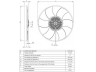 NRF 49539 sankaba, radiatoriaus ventiliatorius 
 Aušinimo sistema -> Radiatoriaus ventiliatorius
0002008123, 0002009023, 0002009723