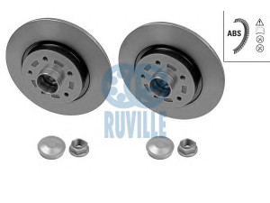RUVILLE 5591BD stabdžių diskas 
 Ašies montavimas/vairavimo mechanizmas/ratai -> Rato stebulė/montavimas -> Rato guolis