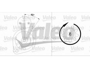 VALEO 455913 starteris 
 Elektros įranga -> Starterio sistema -> Starteris
M3T33981, M3T33981H, M3T41481, 23300-03E00