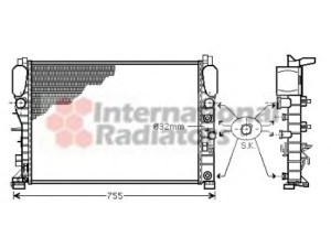 VAN WEZEL 30002341 radiatorius, variklio aušinimas 
 Aušinimo sistema -> Radiatorius/alyvos aušintuvas -> Radiatorius/dalys
2115000102, A2115000102