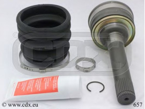 CDX 657 jungčių komplektas, kardaninis velenas 
 Ratų pavara -> Sujungimai/komplektas
