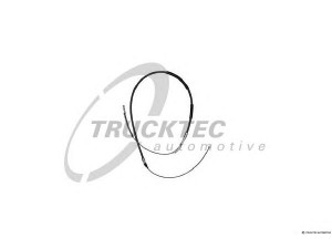 TRUCKTEC AUTOMOTIVE 02.35.042 trosas, stovėjimo stabdys
601 420 3385, 601 420 3685, 601 420 4685