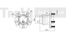 TREVI AUTOMOTIVE WB1010 rato guolio komplektas 
 Ašies montavimas/vairavimo mechanizmas/ratai -> Rato stebulė/montavimas -> Rato guolis
4245005060