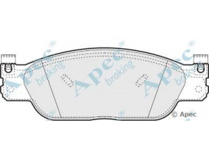 APEC braking PAD1132 stabdžių trinkelių rinkinys, diskinis stabdys 
 Techninės priežiūros dalys -> Papildomas remontas
XR812435, XR813324