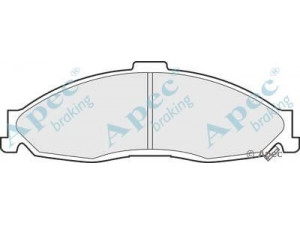 APEC braking PAD1181 stabdžių trinkelių rinkinys, diskinis stabdys 
 Techninės priežiūros dalys -> Papildomas remontas
18025298, 18026165