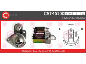 CASCO CST46100OS starteris 
 Elektros įranga -> Starterio sistema -> Starteris
25182244, 25186107, 96451753, 96467385