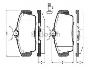BOSCH 0 986 TB2 346 stabdžių trinkelių rinkinys, diskinis stabdys 
 Techninės priežiūros dalys -> Papildomas remontas
41060 2F525, 41060 2F526, 41060 2F527