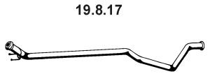 EBERSPÄCHER 19.8.17 išleidimo kolektorius 
 Išmetimo sistema -> Išmetimo vamzdžiai
1717.Z8