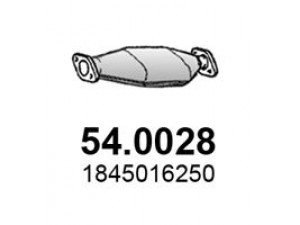 ASSO 54.0028 katalizatoriaus keitiklis 
 Išmetimo sistema -> Katalizatoriaus keitiklis
1845016230, 1845016250, 1845016340