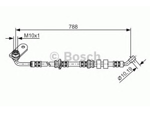 BOSCH 1 987 476 934 stabdžių žarnelė 
 Stabdžių sistema -> Stabdžių žarnelės
51550 65D00 000, 51550-65D00
