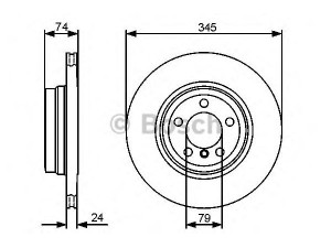 BOSCH 0 986 479 440 stabdžių diskas 
 Stabdžių sistema -> Diskinis stabdys -> Stabdžių diskas
34 21 6 765 889, 6 765 889, 6 864 054