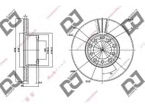 DJ PARTS BD1125 stabdžių diskas 
 Stabdžių sistema -> Diskinis stabdys -> Stabdžių diskas
1264200005, 1264200172, 1264210012