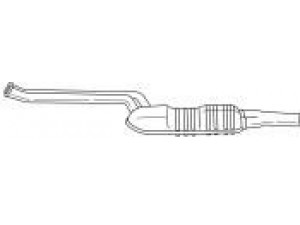 AKS DASIS SG15440 vidurinis duslintuvas