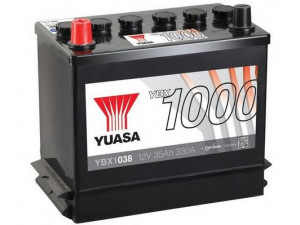 YUASA YBX1038 starterio akumuliatorius 
 Elektros įranga -> Akumuliatorius