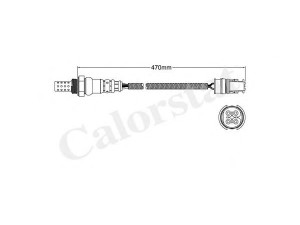 CALORSTAT by Vernet LS140061 lambda jutiklis 
 Variklis -> Variklio elektra
05099816AA, 05099818AA, 5099816AA