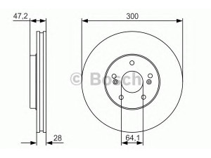 BOSCH 0 986 479 R47 stabdžių diskas 
 Dviratė transporto priemonės -> Stabdžių sistema -> Stabdžių diskai / priedai
45251-S0X-000, 45251-SEA-J01