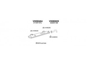 VENEPORTE 800342 išmetimo sistema