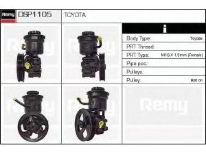DELCO REMY DSP1105 hidraulinis siurblys, vairo sistema 
 Vairavimas -> Vairo pavara/siurblys