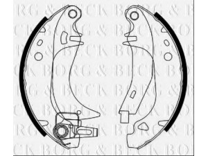 BORG & BECK BBS6497 stabdžių trinkelių komplektas 
 Techninės priežiūros dalys -> Papildomas remontas
95609801, 95609802