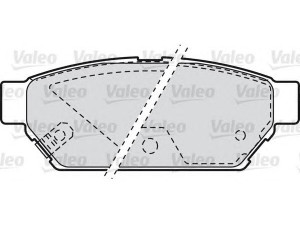 VALEO 598844 stabdžių trinkelių rinkinys, diskinis stabdys 
 Techninės priežiūros dalys -> Papildomas remontas
MB928314, MR389565, MR389569, MB928314