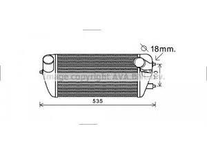 AVA QUALITY COOLING KA4142 tarpinis suslėgto oro aušintuvas, kompresorius 
 Variklis -> Oro tiekimas -> Įkrovos agregatas (turbo/superįkrova) -> Tarpinis suslėgto oro aušintuvas
281904X900