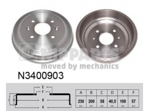NIPPARTS N3400903 stabdžių būgnas 
 Stabdžių sistema -> Būgninis stabdys -> Stabdžių būgnas
96470999, 96471771
