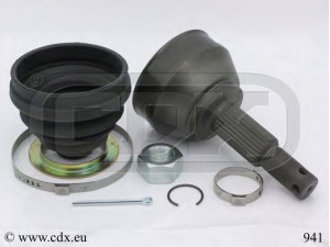 CDX 941 jungčių komplektas, kardaninis velenas