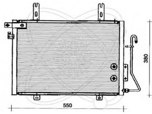ELECTRO AUTO 30R0017 kondensatorius, oro kondicionierius
7700301253, 7700301253