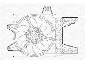 MAGNETI MARELLI 069402281010 ventiliatorius, radiatoriaus 
 Aušinimo sistema -> Oro aušinimas
46442935, 46541534, 7741200