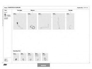 DINEX 128101019 išmetimo sistema 
 Išmetimo sistema -> Išmetimo sistema, visa