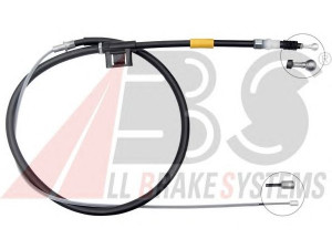 A.B.S. K17266 trosas, stovėjimo stabdys 
 Stabdžių sistema -> Valdymo svirtys/trosai
5Q0609721BD