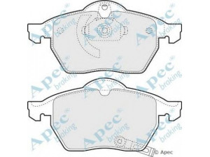 APEC braking PAD1064 stabdžių trinkelių rinkinys, diskinis stabdys 
 Techninės priežiūros dalys -> Papildomas remontas
1605032, 1605984, 4839924, 5055371
