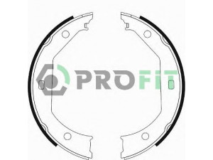 PROFIT 5001-0585 stabdžių trinkelių komplektas 
 Techninės priežiūros dalys -> Papildomas remontas
34411163988
