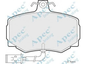 APEC braking PAD540 stabdžių trinkelių rinkinys, diskinis stabdys 
 Techninės priežiūros dalys -> Papildomas remontas
JLM577