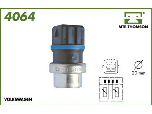 MTE-THOMSON 4064 siuntimo blokas, aušinimo skysčio temperatūra
028919501
