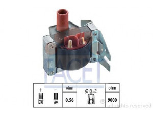 FACET 9.6080 ritė, uždegimas 
 Kibirkšties / kaitinamasis uždegimas -> Uždegimo ritė
A 000 158 40 03