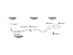 VENEPORTE 300307 išmetimo sistema